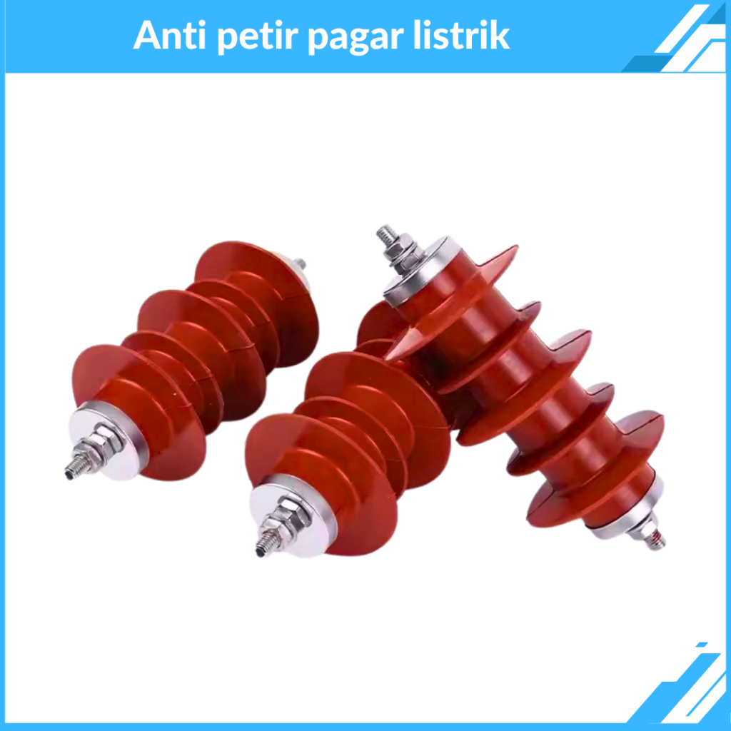Anti Petir Pagar Listrik Surge Arrester Lightning Protector Pengaman Petir Energi Kejut Pagar Elektr