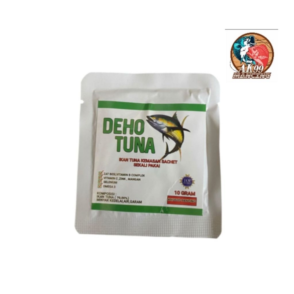 Deho Tuna Sachet 10 Gr - Umpan Ikan Deho Kemasan