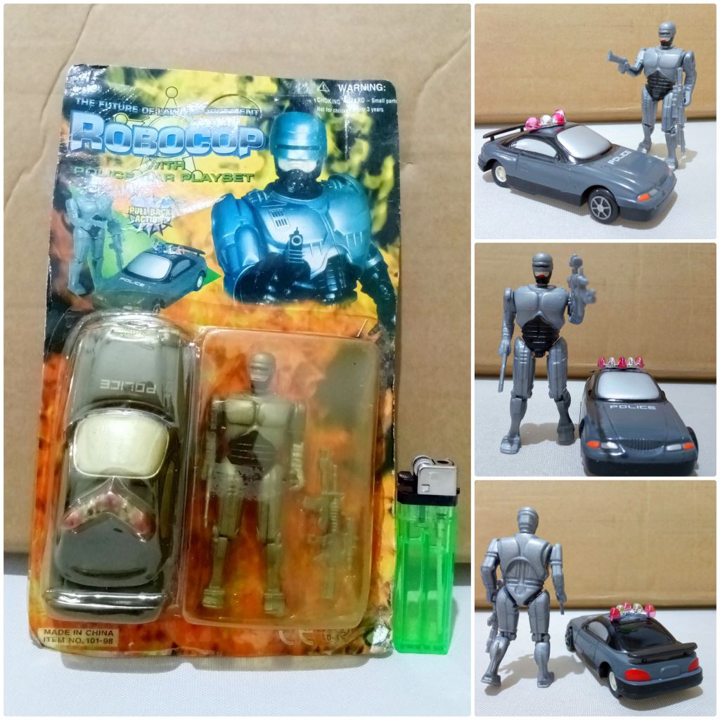 Robocop vintage bootleg figure nos