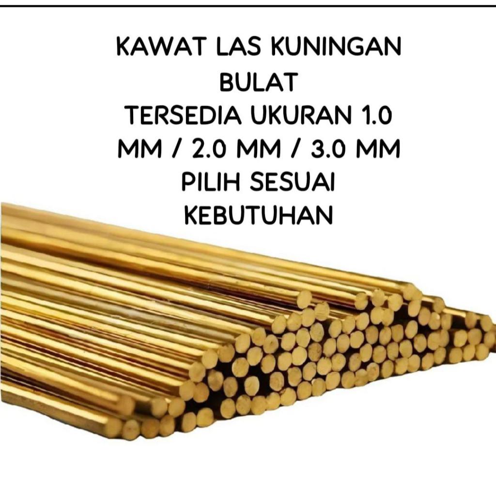 KAWAT LAS KUNINGAN ASLI  3 MILI/KAWAT LAS KUNINGAN/KAWAT LAS/KAWAT LAS GERMANY tersedia flux juga