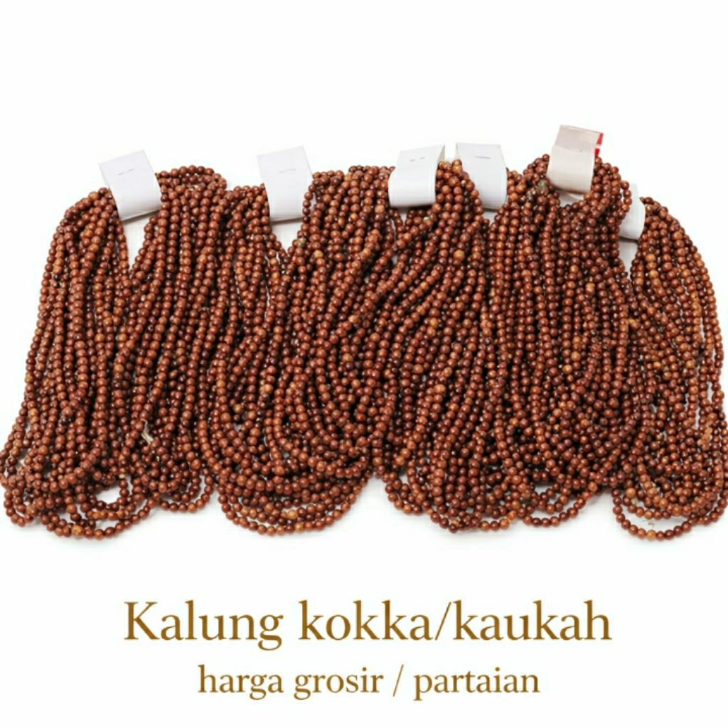 Kalung Kaukah Asli Kalung polos pria wanita