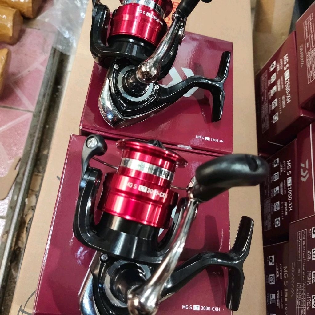 reel daiwa mgs lt dus merah 1000 2000 2500 3000 reel pancing daiwa