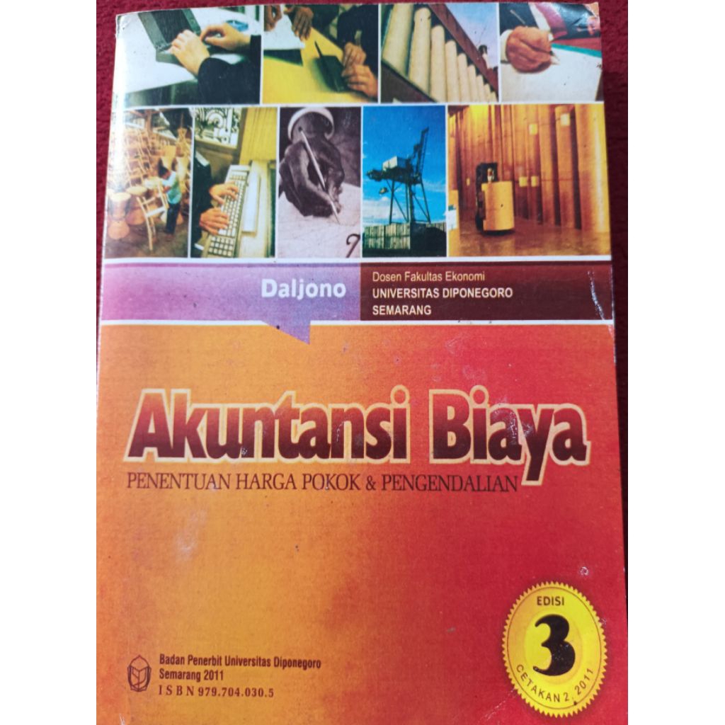 Buku Akuntansi Biaya by Daljono (PRELOVED)