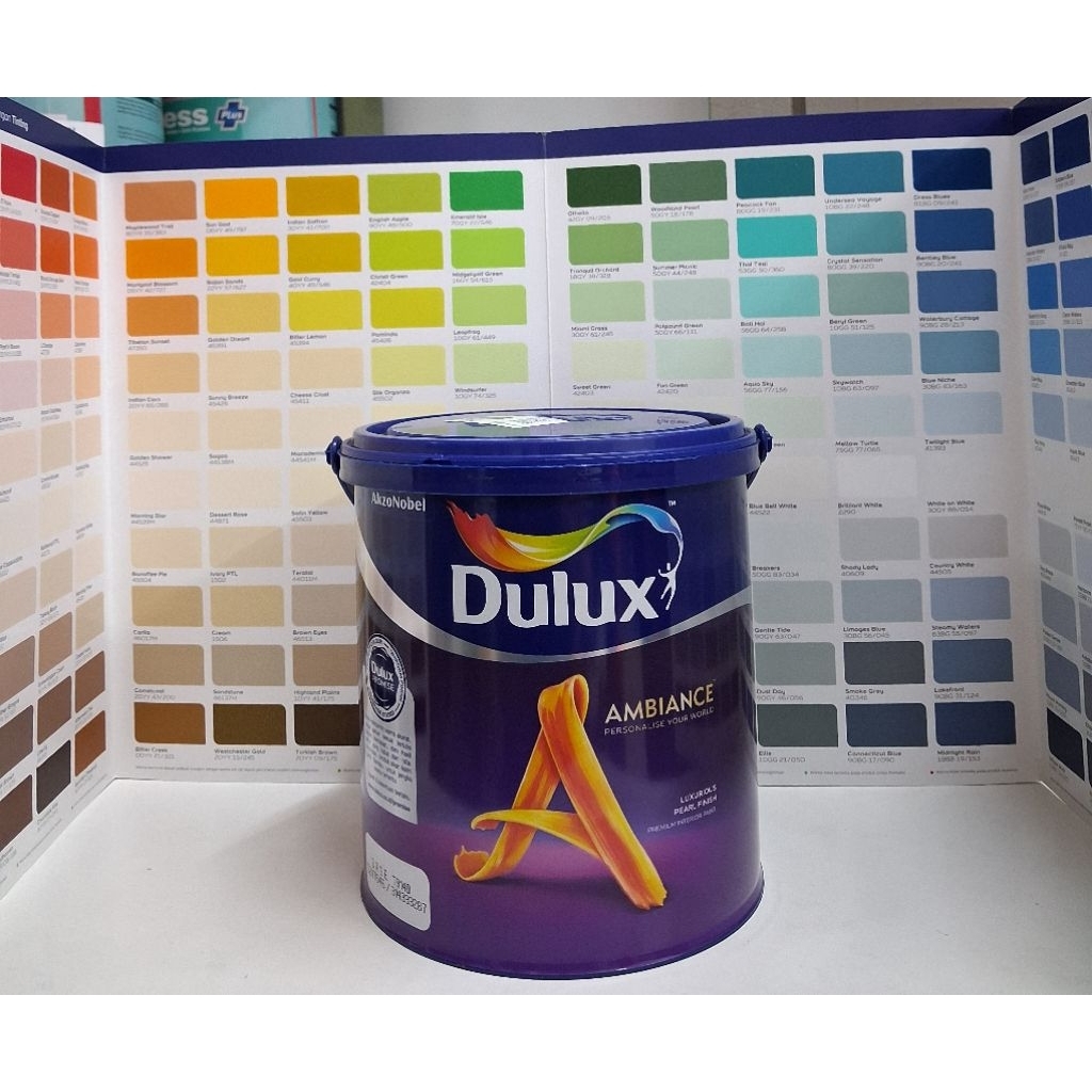 CAT TEMBOK DALAM/CAT TEMBOK INTERIOR/CAT TEMBOK INTERIOR PREMIUM/CAT TEMBOK DULUX AMBIANCE 20 LITER