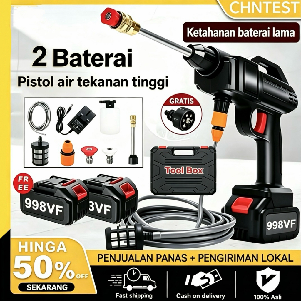 998FV Jet Cleaner Mesin Cuci Tekanan 150Par Mesin Cuci Mobil nirkabel portabel Mesin cuci mobil port