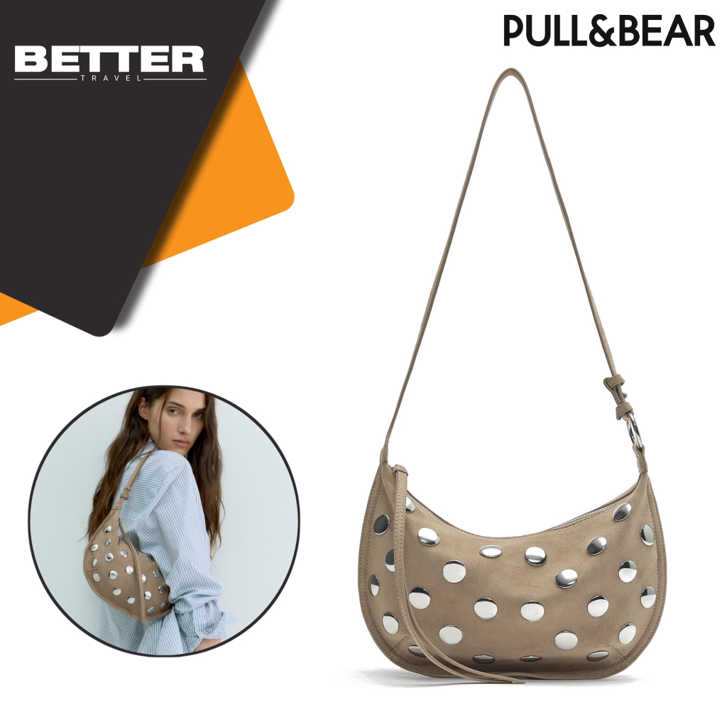 PULL & BEAR tas wanita selempang crossbody bag sling bag shoulder bag kasual original