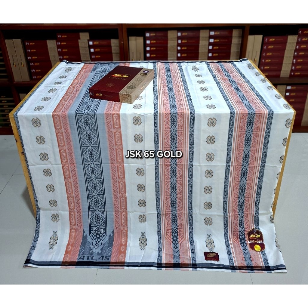 ATLAS PREMIUM JACQUARD 790 GOLD FULL SONGKET