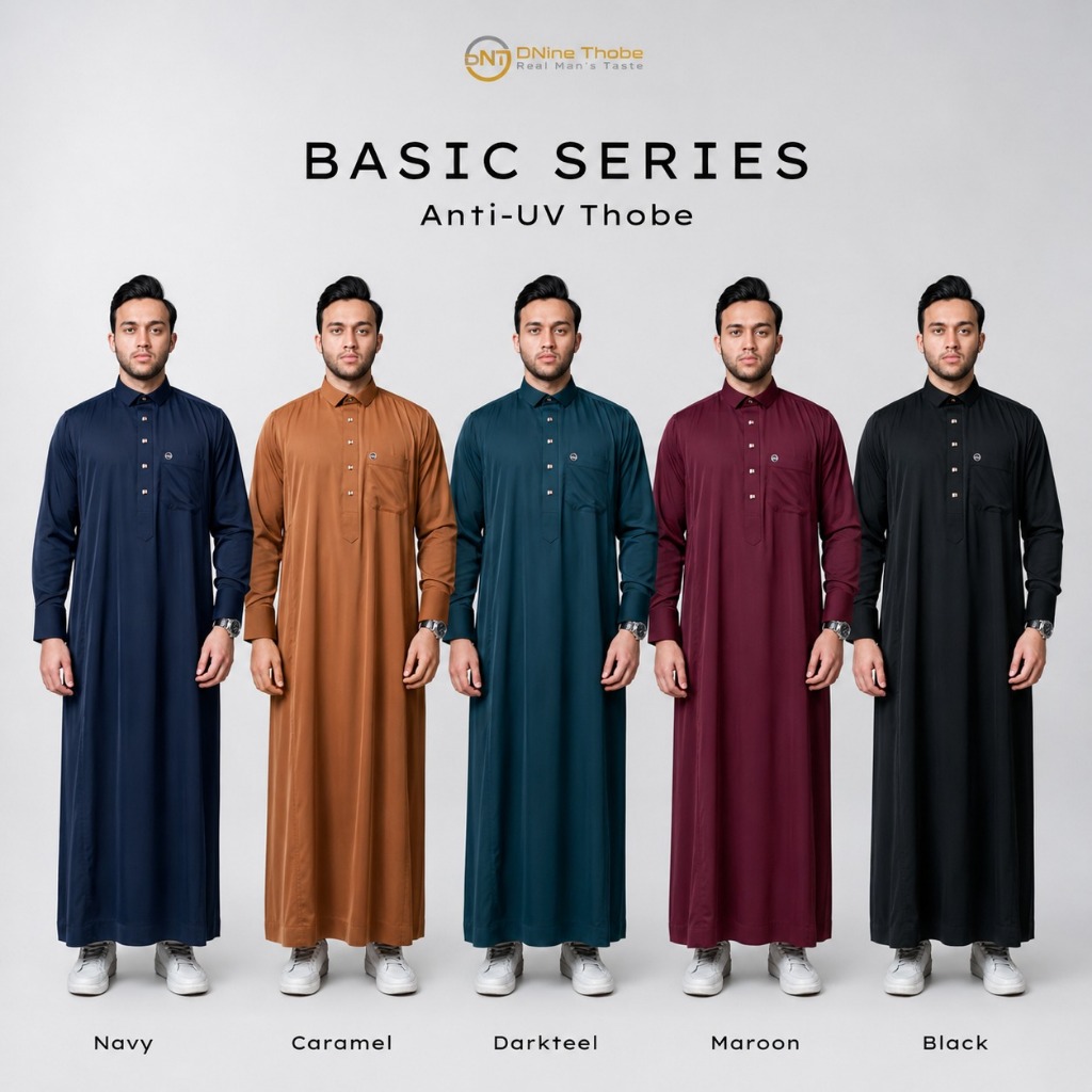 DNine Thobes Basic Series - Anti Uv Protection Series