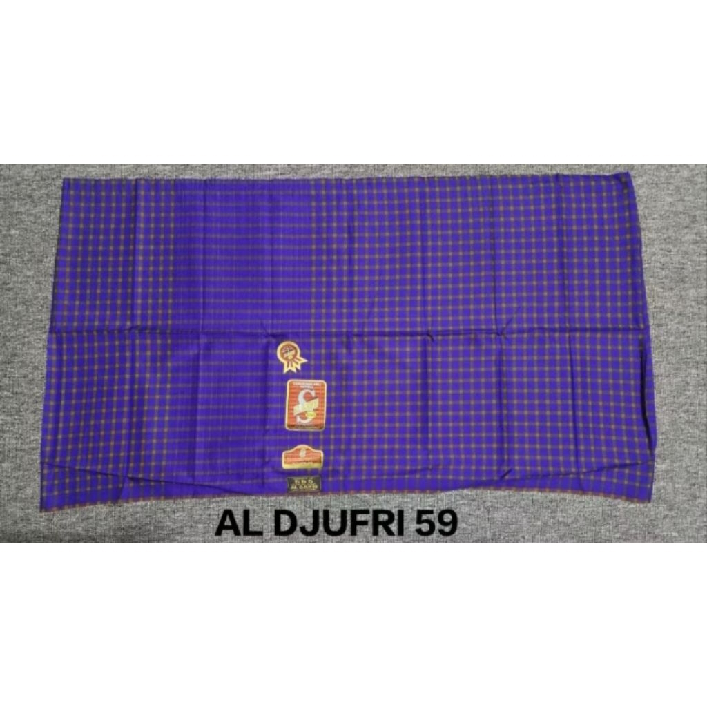 SARUNG BHS & AL DJUFRI KDT 555 FULL SUTERA KDT EXCELLENT JADUL