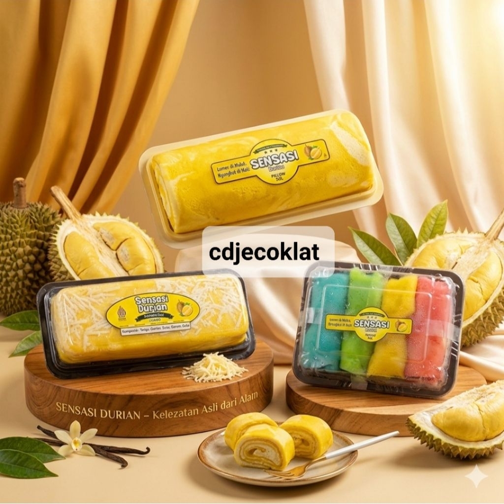 Pancake Durian Roll, Pancake xxl, Pancake Rainbow Durian