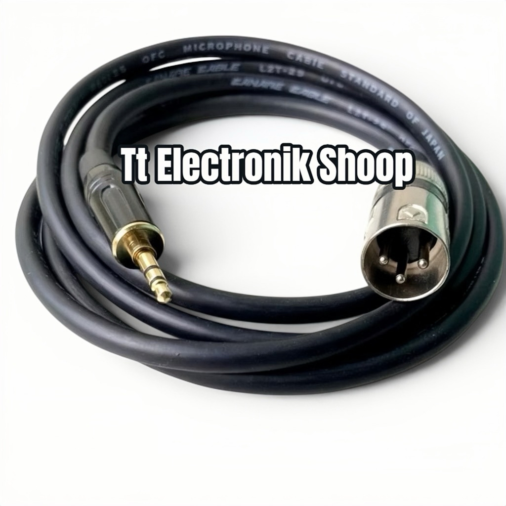 kabel audio jack 3,5 to xlr male