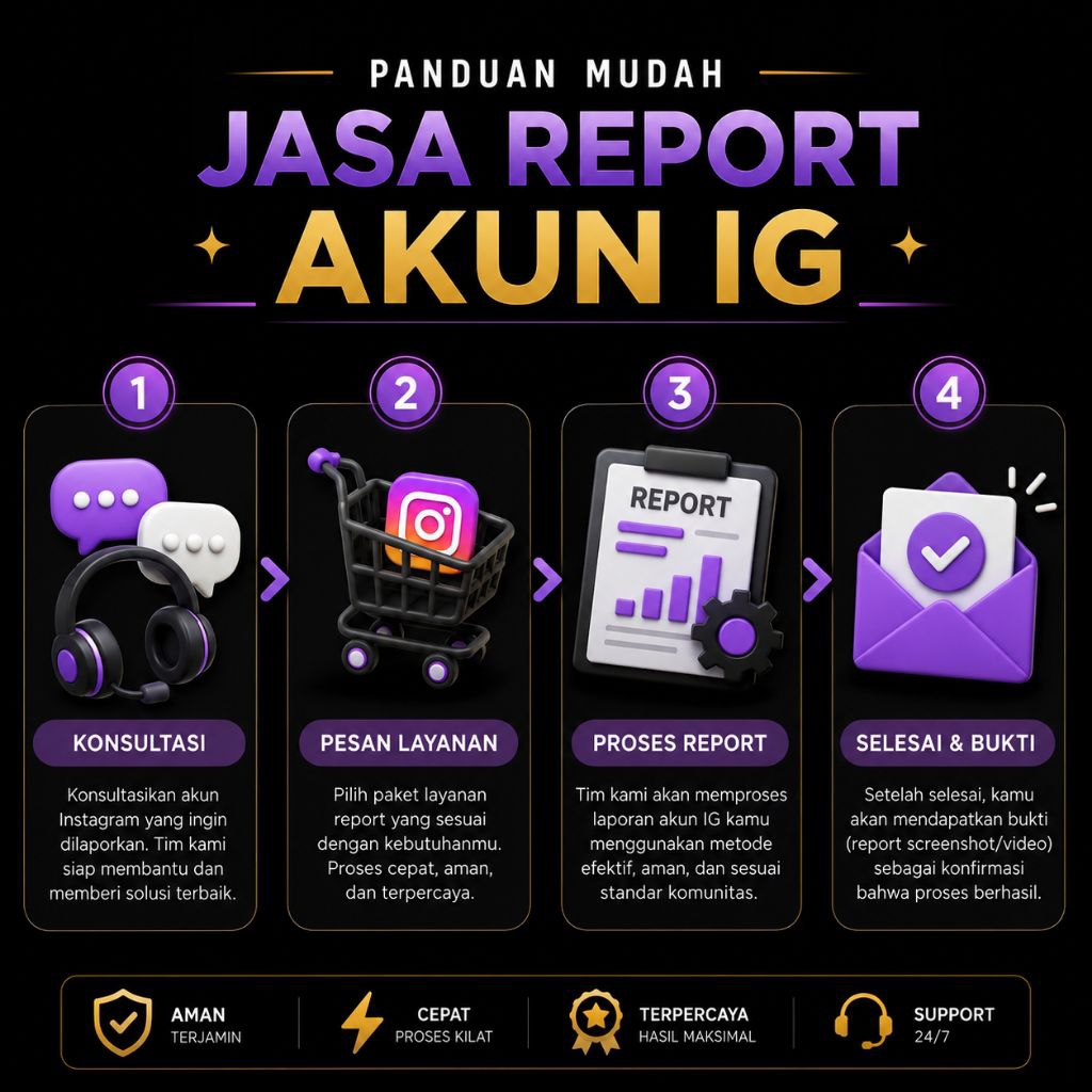 Jasa Bantuan Report Akun Instagram Proses Cepat dan Aman