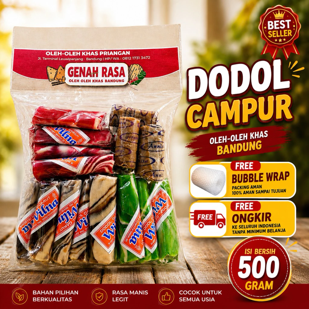 Dodol Garut Mix 500 g & 1 kg