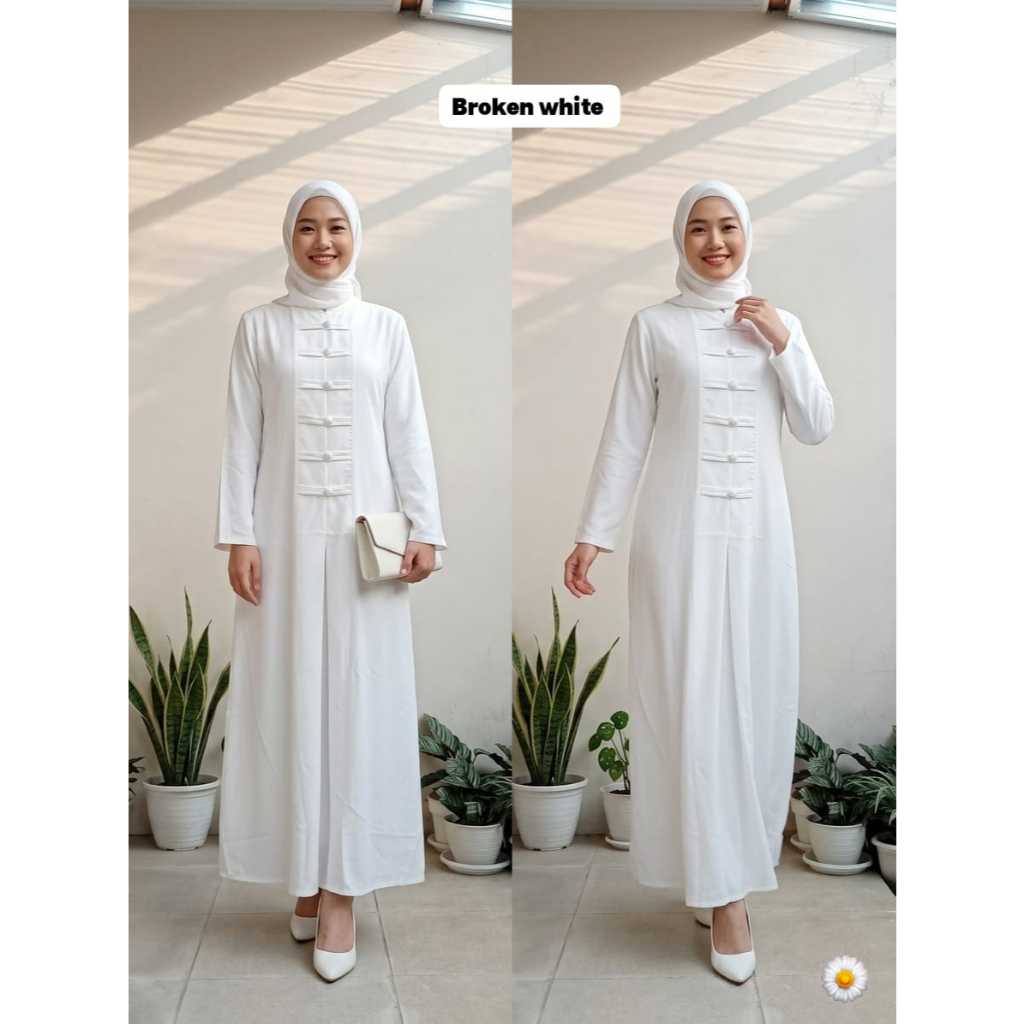 Gamis Marina Marbella Gamis Wanita Kekinian Gamis Simple Gamis Wanita Marbella Premium Dress Muslima