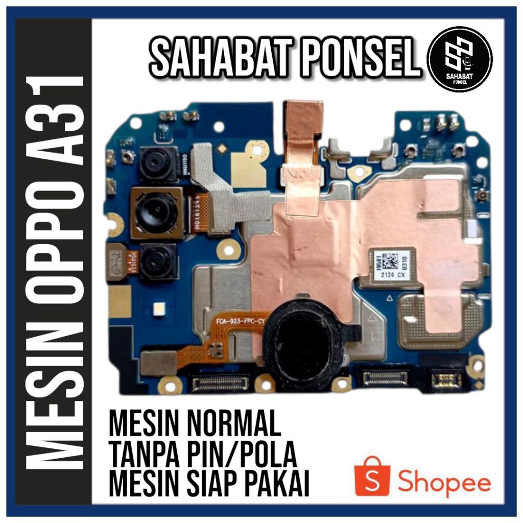MESIN OPPO A31 RAM 6/128 NORMAL SIAP PAKAI