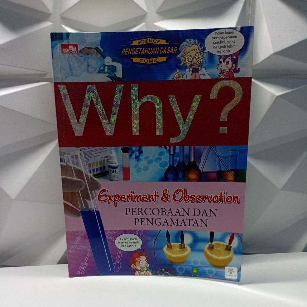 buku komik anak why?,buku baik used seken bekas preloved original