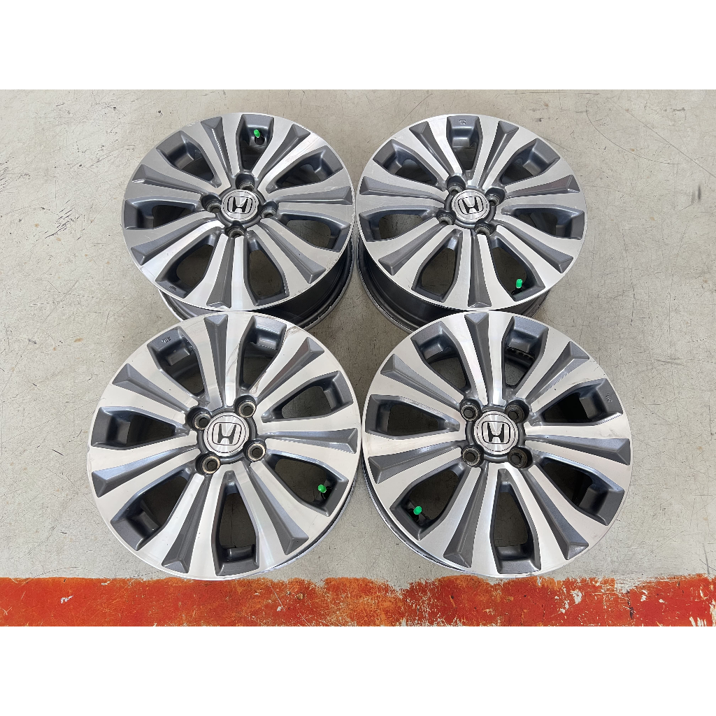 Velg Bekas Ori Honda Freed Ring 15 Pcd4x100 Grey Polish