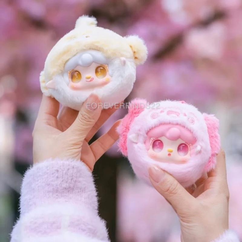 Blind Box YO OKI V 6 Ocean Baby Plush Doll Keychain / Figure Lucu / Mainan Lucu Toys
