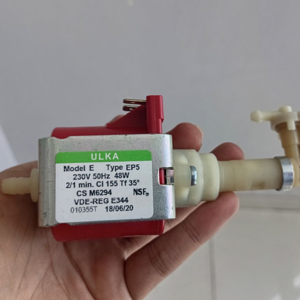 Ulka Pump EP5 original copotan mesin, sparepart mesin kopi espresso fcm 3605