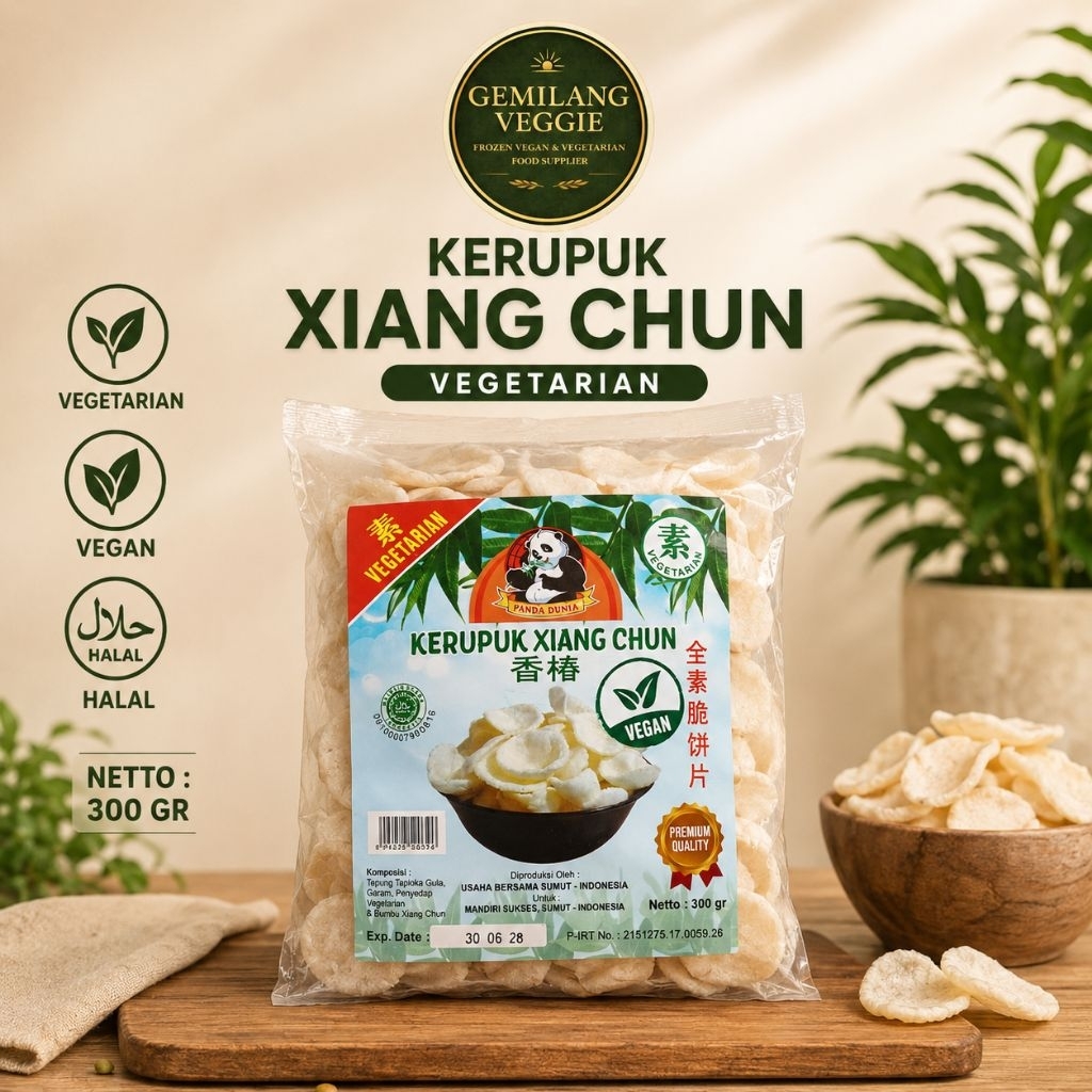 Kerupuk Xiang Chun Vegetarian