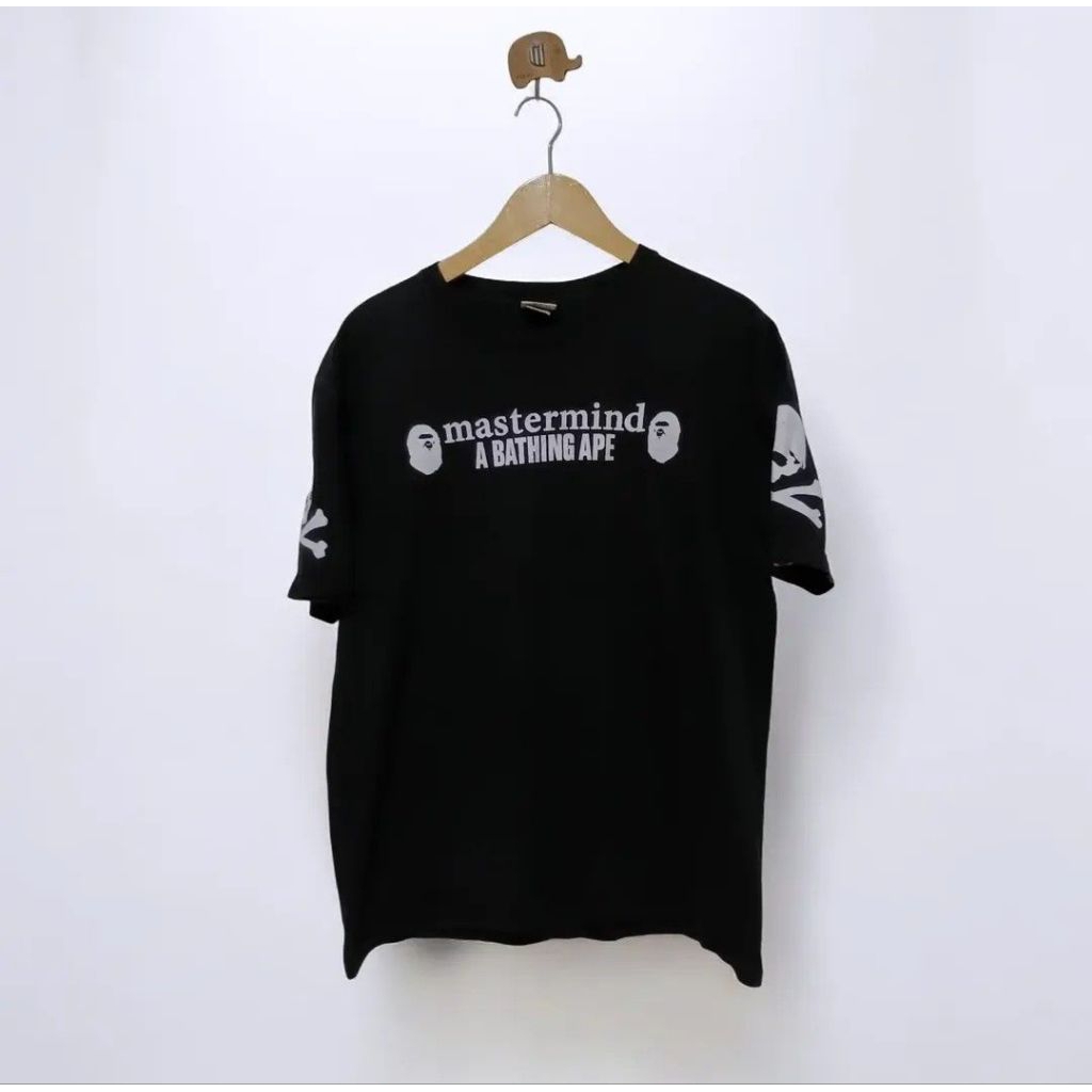 A Bathing Ape x Mastermind Japan Black T-shirt Original