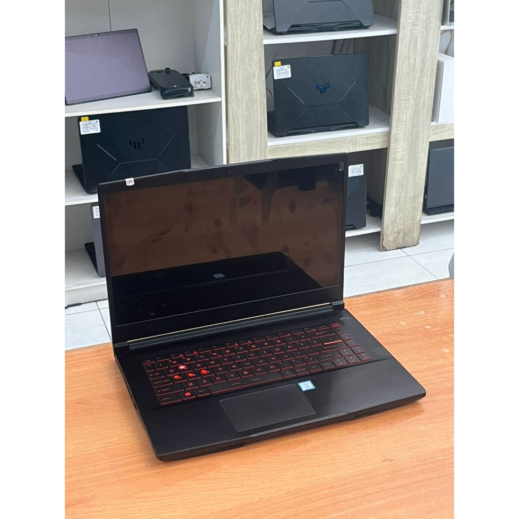 LAPTOP MSI GF3G INTEL CORE I3 GEN 8 RAM 16GB SSD 256GB VGA GTX 1650 4GB