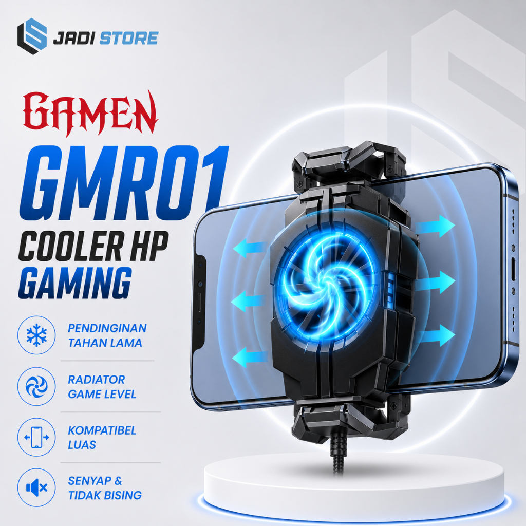 Fan Cooler Gaming Gamen GMR01 Cooler HP Cooler HP Gaming Cooler HP Murah Cooler Handphone Cooler Pad