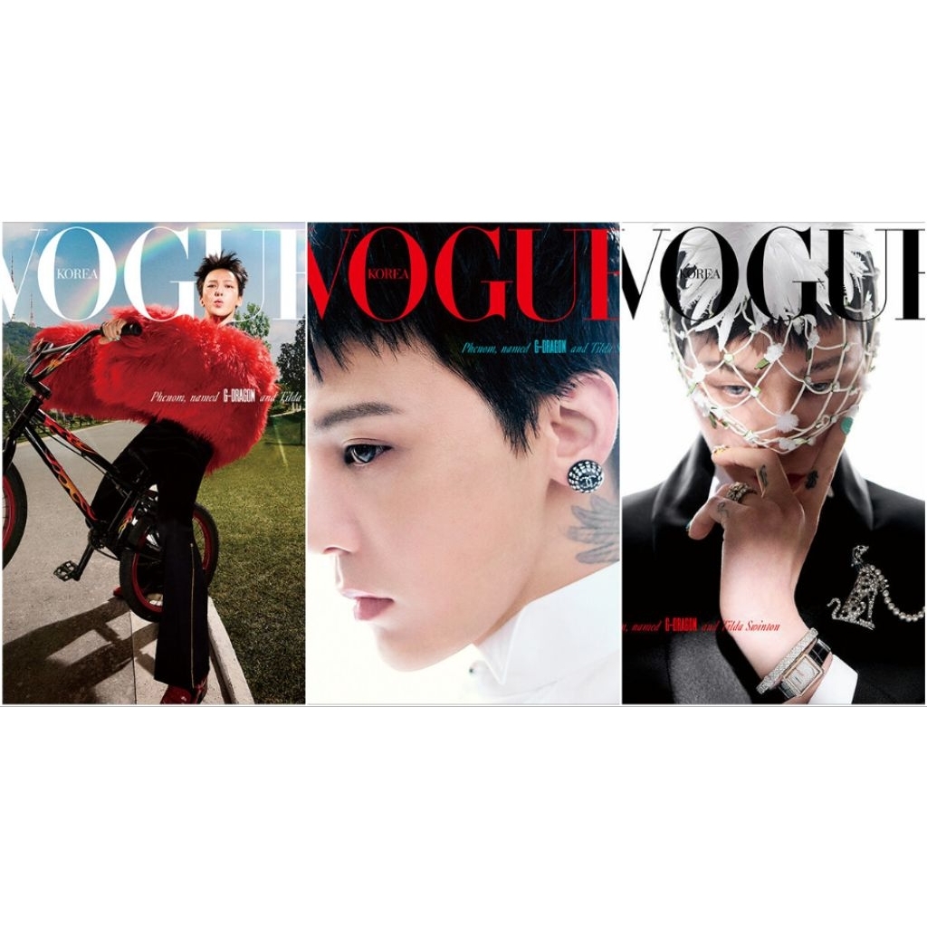 PO Majalah Vogue Korea Juni 2026 Bigbang G-DRAGON GD[BACA DESKRIPSI PRODUK]