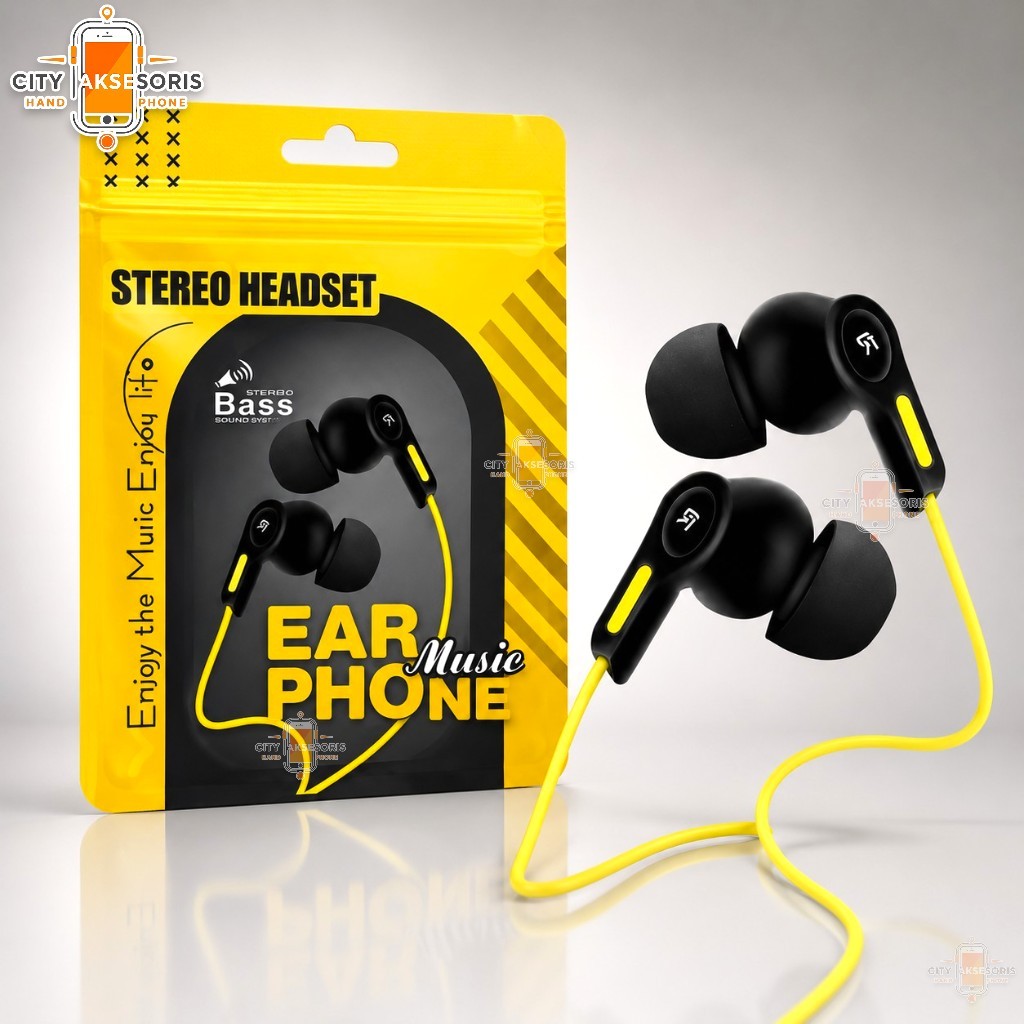 Handsfree Headset Realme R-111 Earphone Handset R111