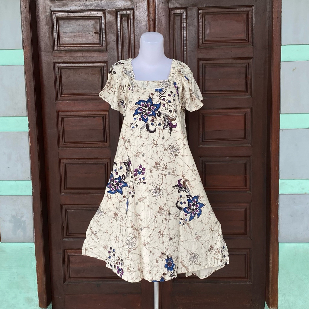 KF 91| Daster Marisa SMT Klok Serut LD 106