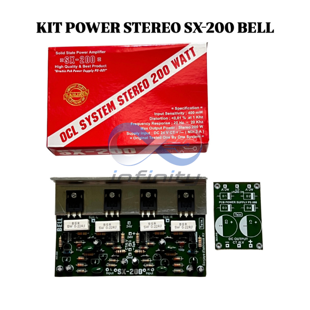 Kit Power Stereo SX-200 Bell
