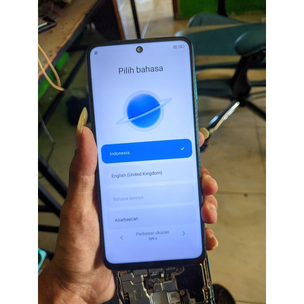 LCD REDMI NOTE 9 PRO copotan Original