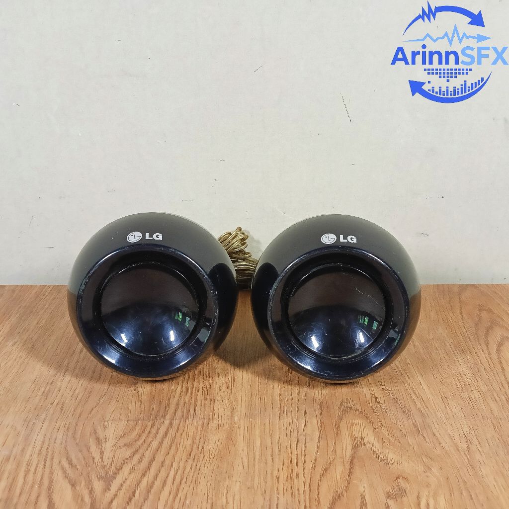 2pcs Pasif speaker satelit LG 3inch bekas normal