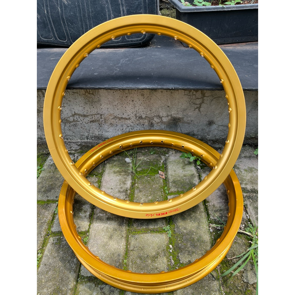 Velg ring 18 lebar 185 x 215 original almunium Takasago Excel Asia 36hole