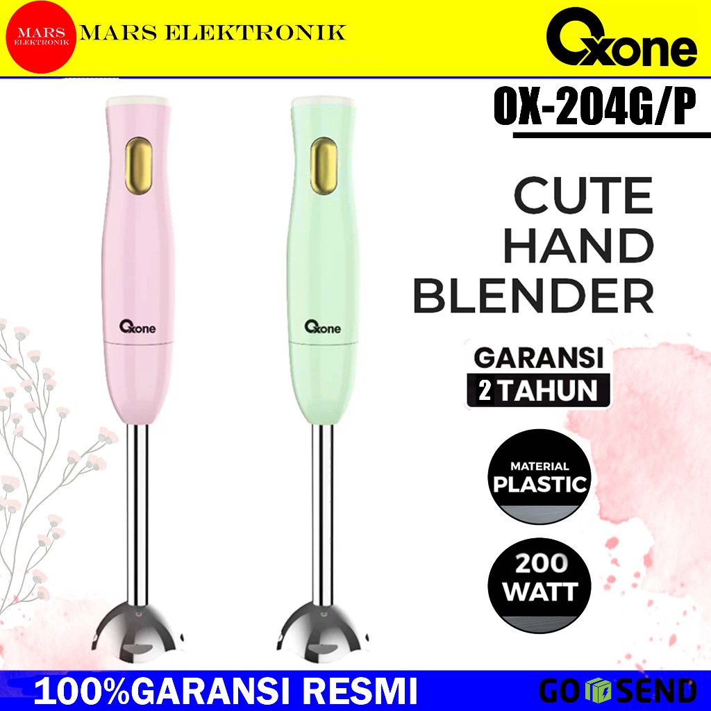 MIXER HAND OXONE OX-204 / BLENDER TANGAN OX 204 / MIXER PENGADUK OX204 / READY