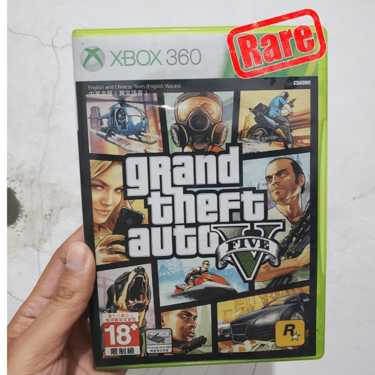 DVD GTA V Xbox 360 Original RARE