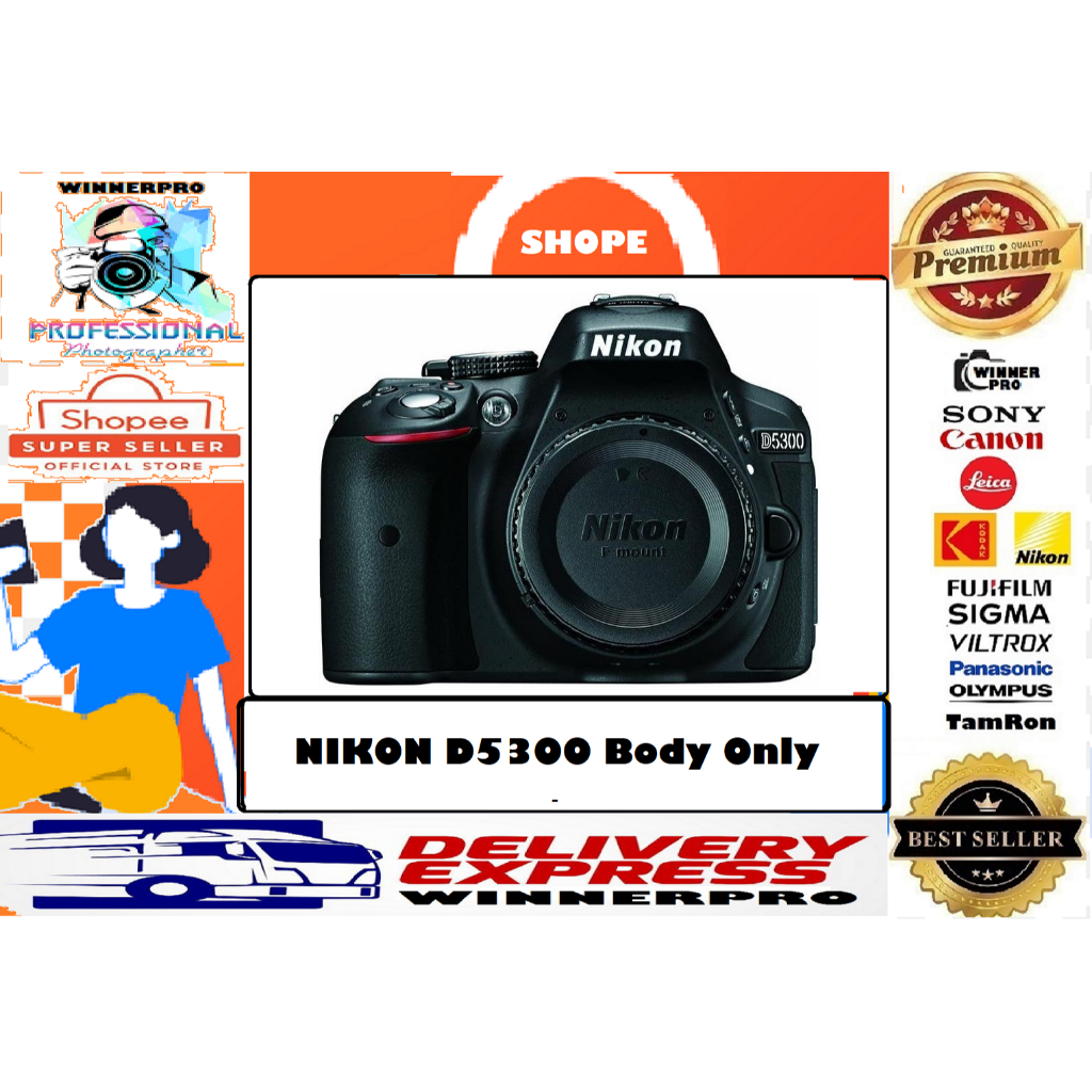 nikon d5300 body only / NIKON D5300 BO Body Only