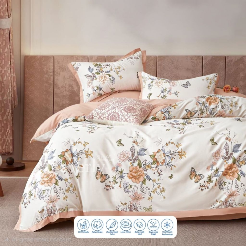 Sprei Lorraine / Sprei Katun Esra / Sprei Star Collection / Sprei Murah / Sprei Katun Adem / Sprei L