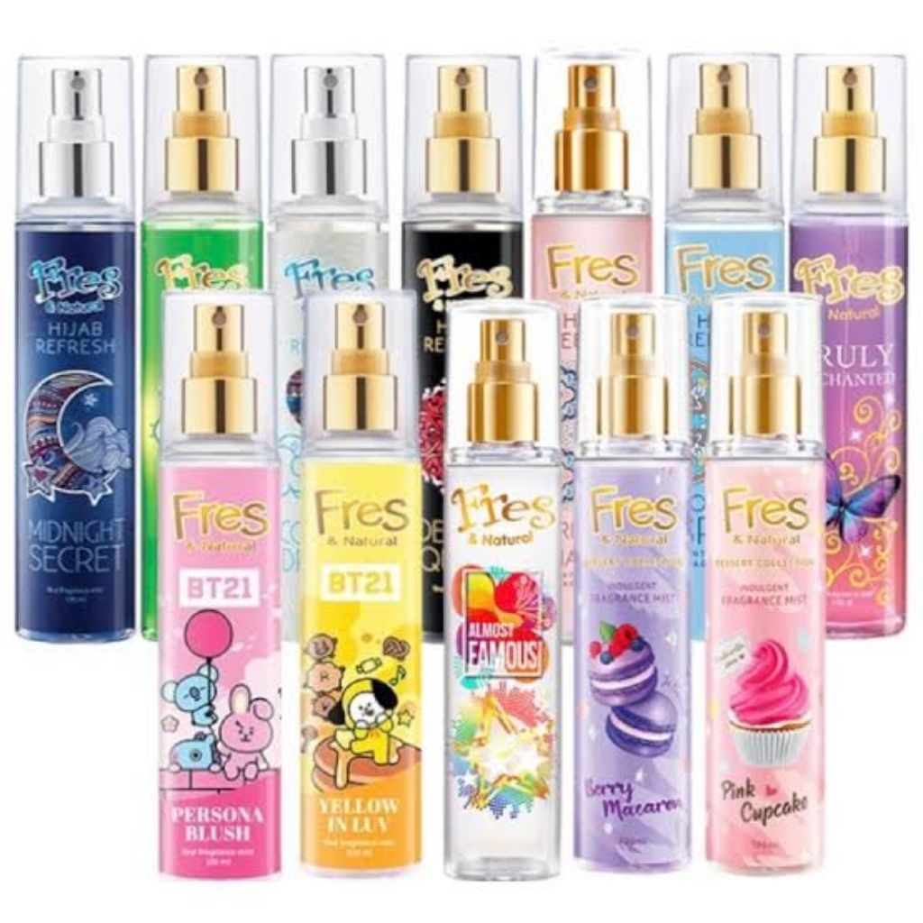 Fresh & natural spray cologne 100ml