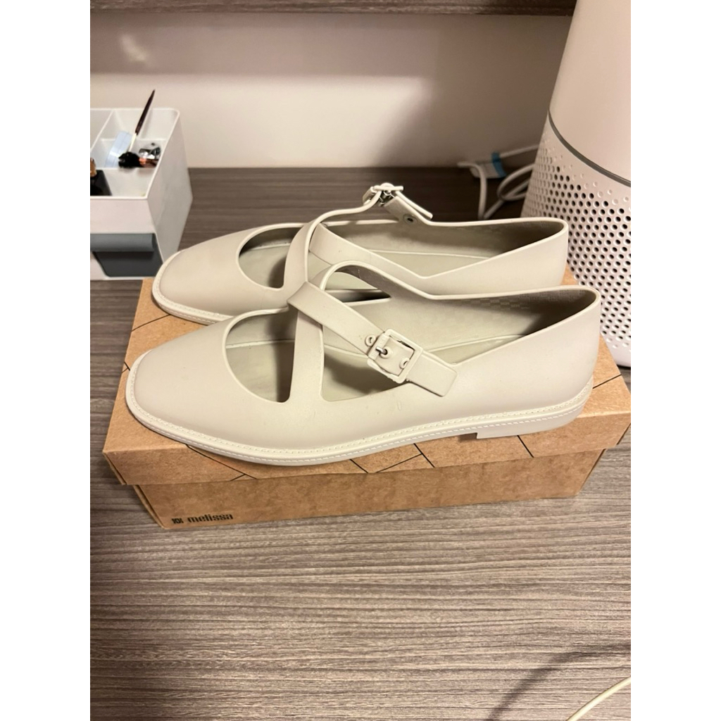 PRELOVED melissa shoes ever ad ori beige size 39