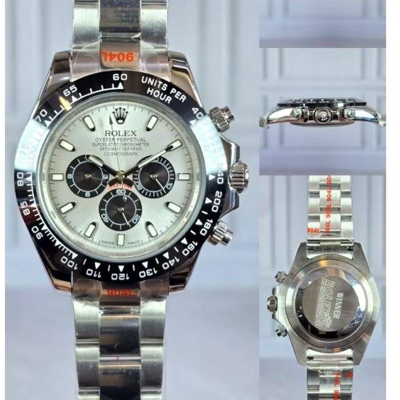 Rolex Daytona Jumbo Big More Automatic Movement Dial Gray 44mm Super Quality