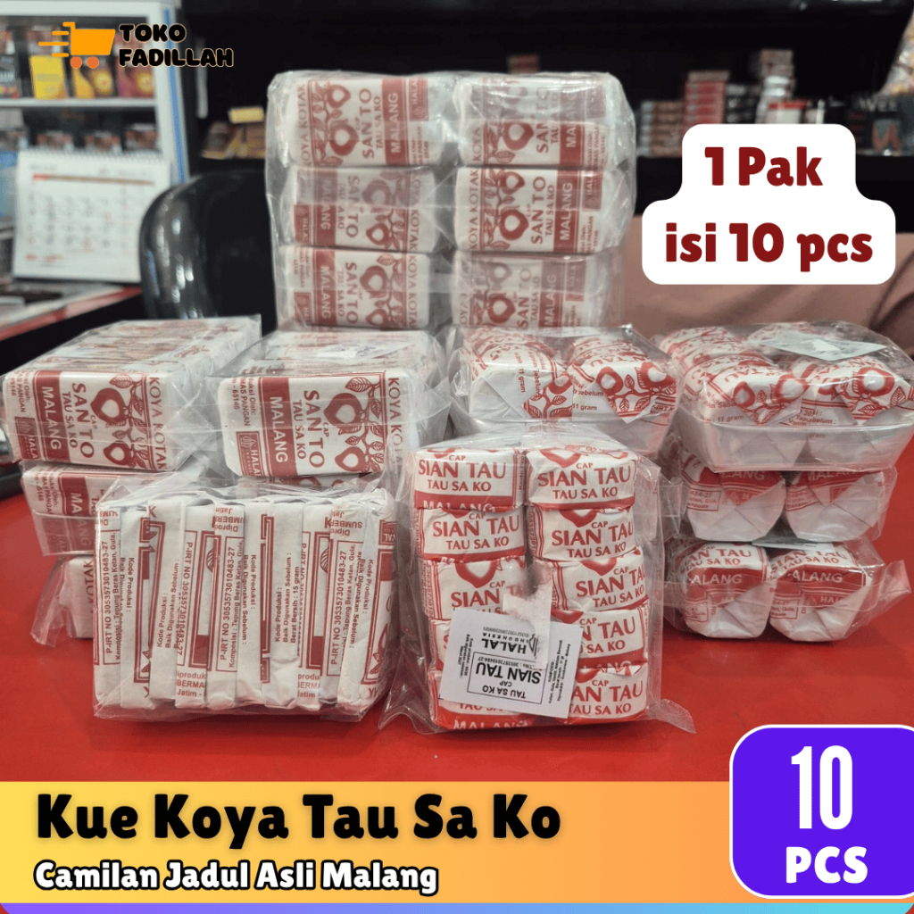 Kue Koya Tau Sa Ko isi 10 pcs - Asli Malang