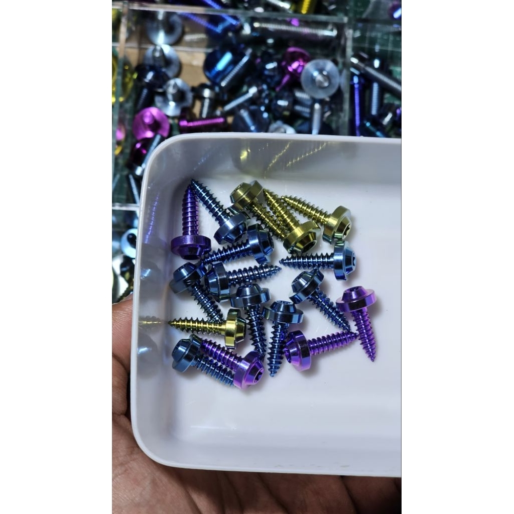baut titanium gr5 body motor honda dan yamaha