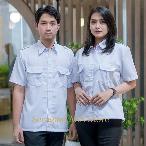 Baju Dinas Putih Pns Wanita Pria Baju Pdh Pria Putih Seragam Putih Pns Wanita Baju Putih Atasan Pns 