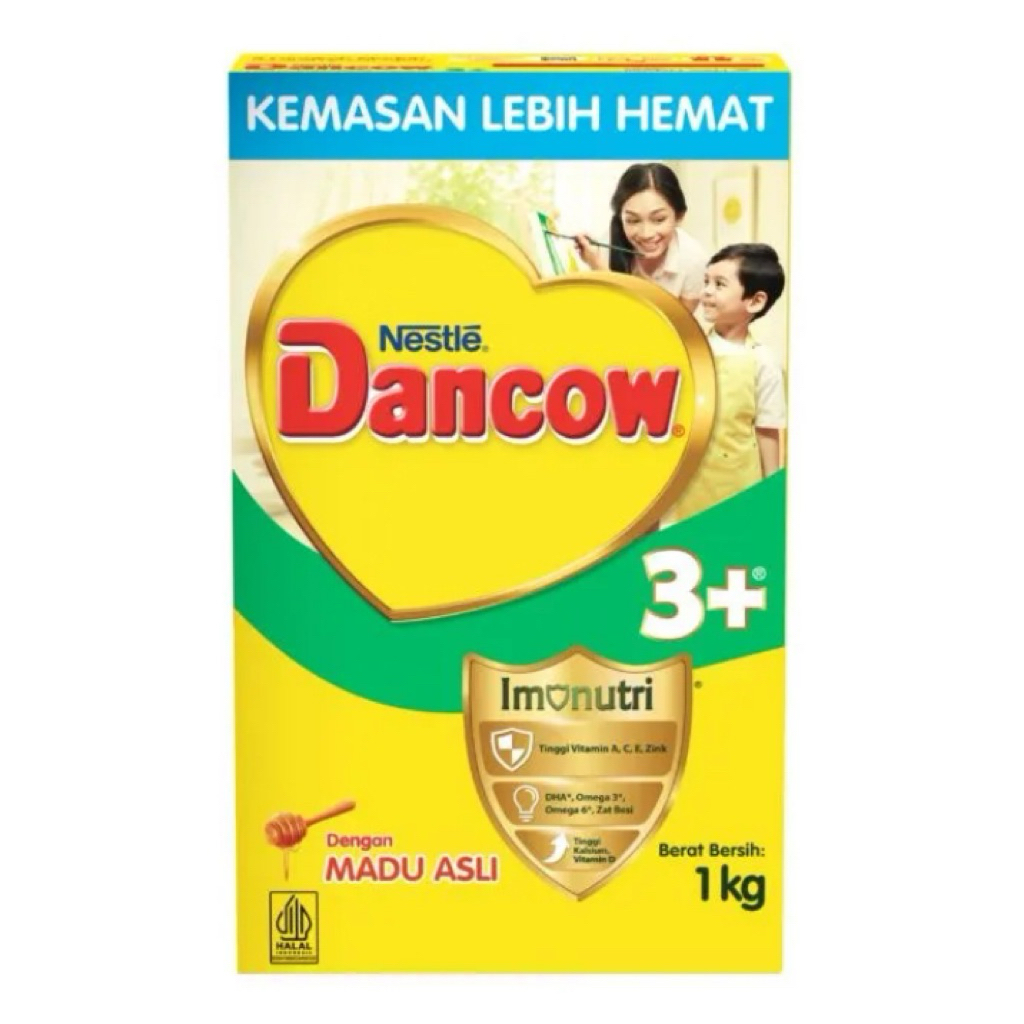 Dancow 3+ Madu 3-5 Tahun Susu Formula 1kg