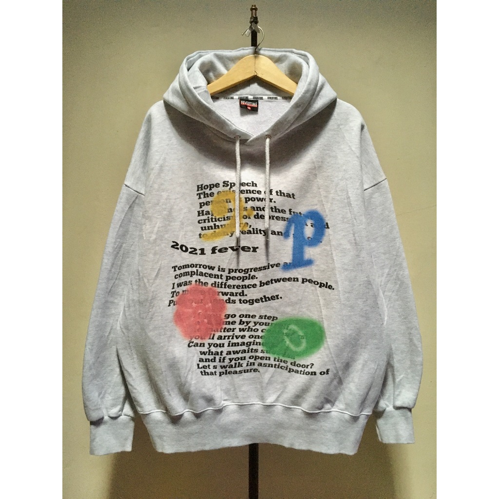 Pullover Hoodie Abu Boxy Oversize Fever Time