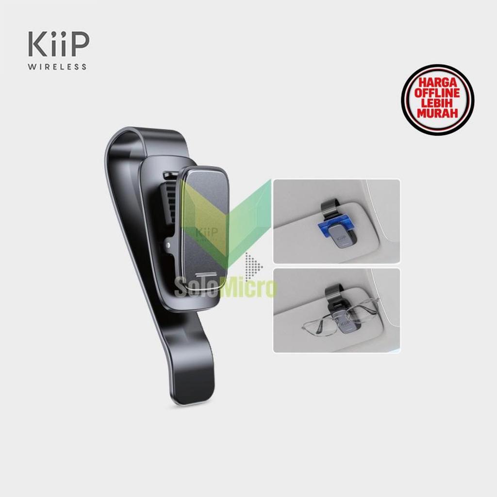 KIIP Wireless B6 Car Hook Hanger Car Visor Glasses Card Clip Holder Gantungan Mobil Multifungsi