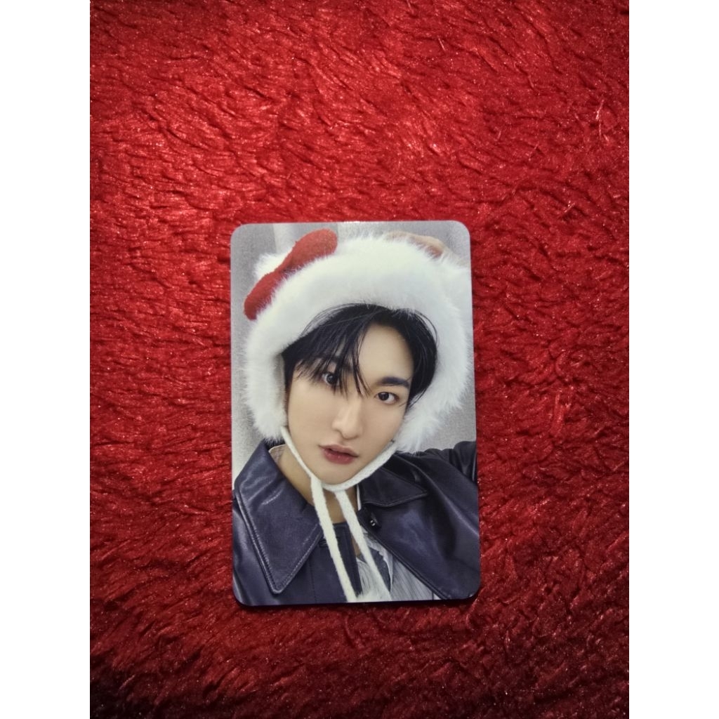 Official photocard BENEFIT Ateez Park Seonghwa Golden Hour : Part 4 Makestar Lucky Draw