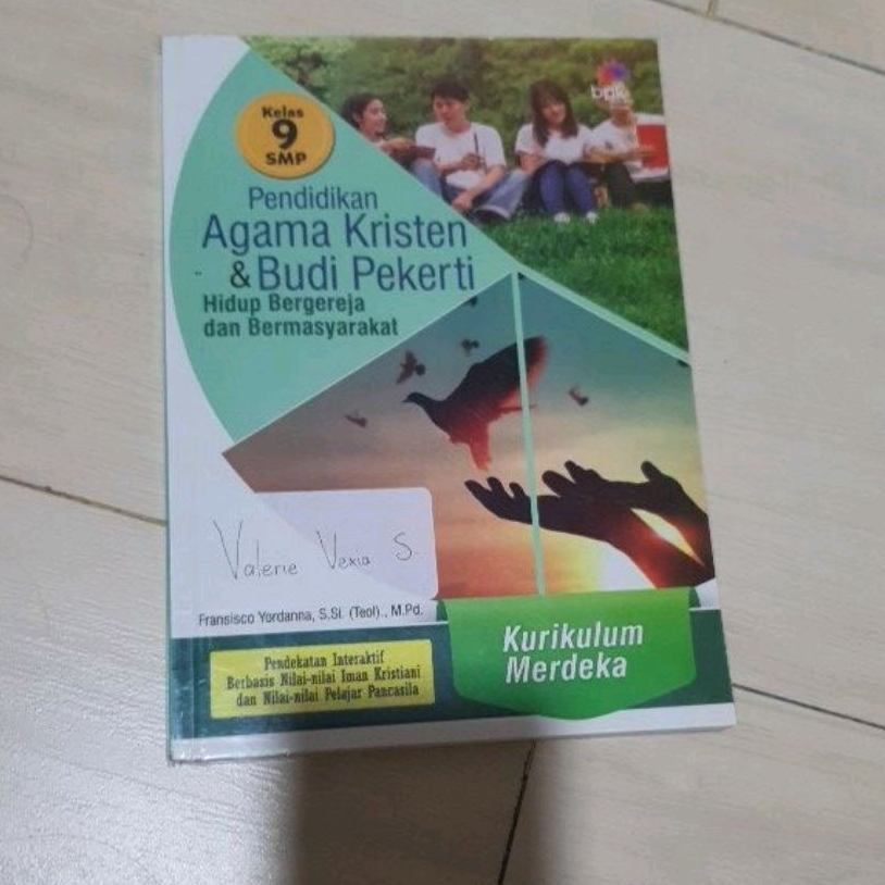 Pendidikan Agama Kristen Kurikulum Merdeka KLS 9 SMP