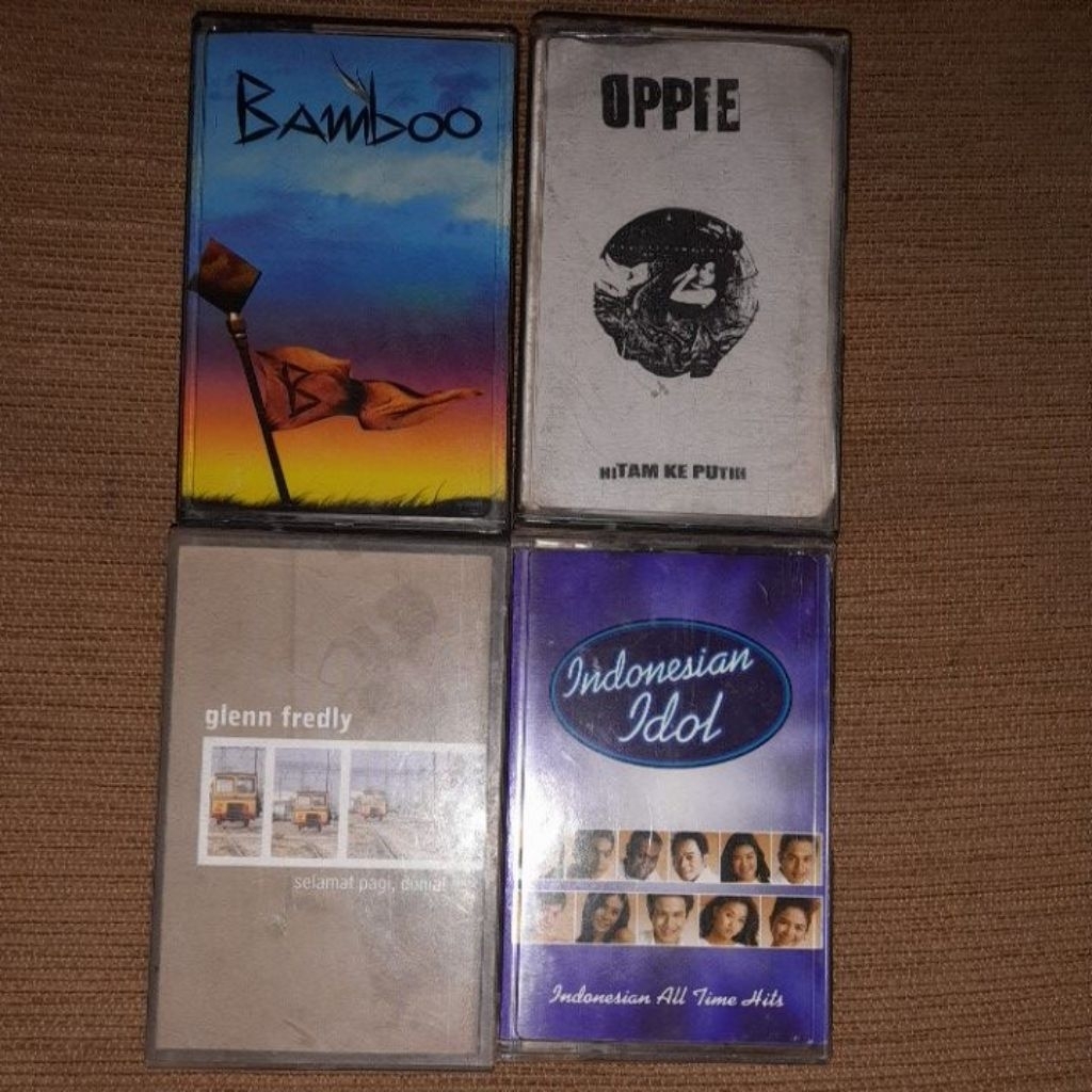 kaset pita bamboo,oppie,glenn fredly,indonesian idol